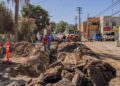 Obra de alcantarillado en colonia Pliego prepara rehabilitación vial en Tecate