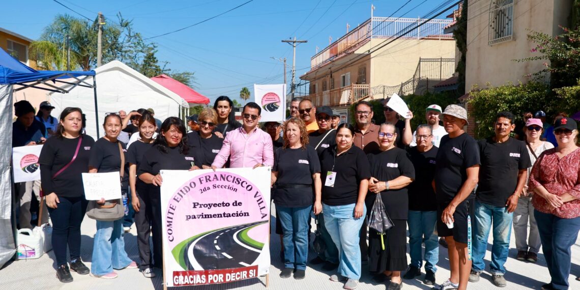 Inicia pavimentación de calle Tonalá: XXV Ayuntamiento de Tijuana