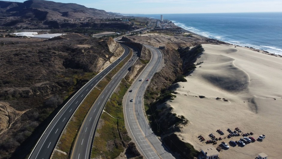 Banobras proyecta modernizar más de 360 kilómetros de carreteras en Baja California