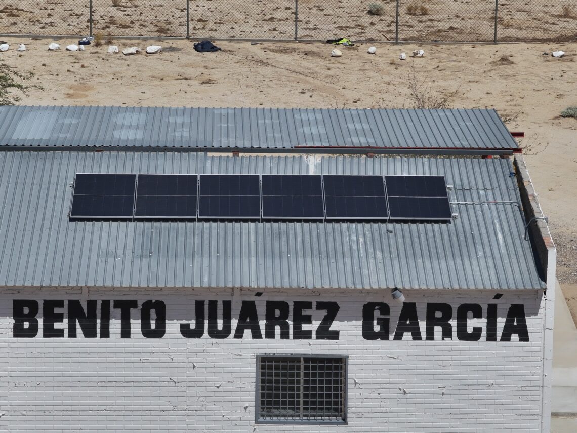 Sempra Infraestructura realiza inversión social de más de medio millón de pesos en un sistema fotovoltaico para el Ejido Benito Juárez