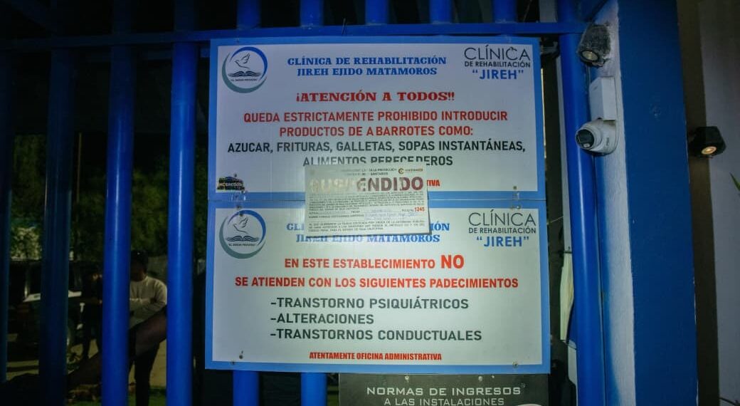 Suspende COEPRIS al Centro de Rehabilitación Jireh por Incumplimientos Sanitarios: Gobierno de Baja California