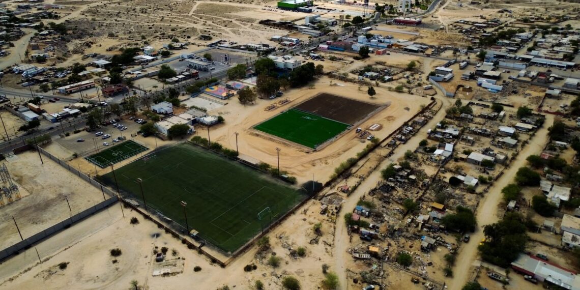 Registra Unidad Deportiva San Felipe 65% de Avance: SIDURT