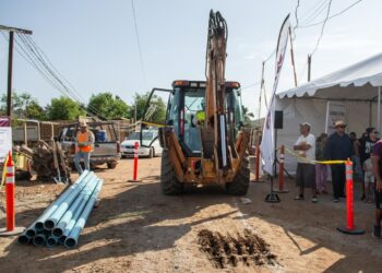 CESPT amplía cobertura de agua potable con tres obras en Tijuana y Rosarito
