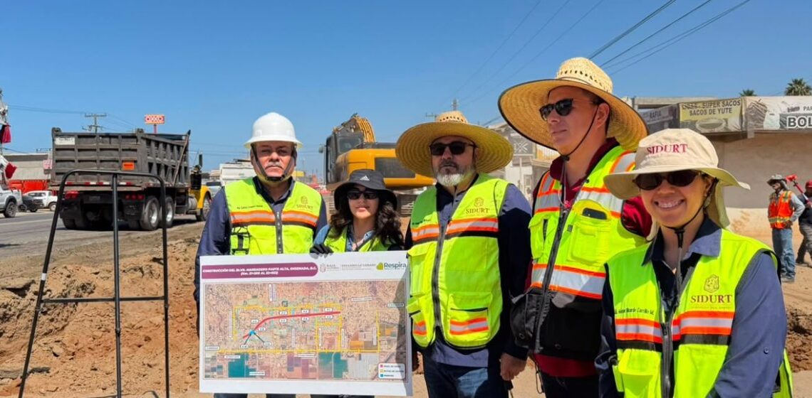 Arranca con excavación y fresado la ampliación del Bulevar Maneadero Parte Alta: SIDURT