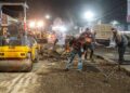 Reportan obras de pavimentación, bacheo y reencarpetado en Tijuana