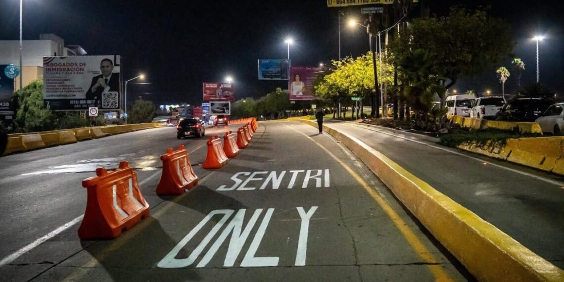 Tijuana amplía infraestructura vial en las garitas de San Ysidro y Otay